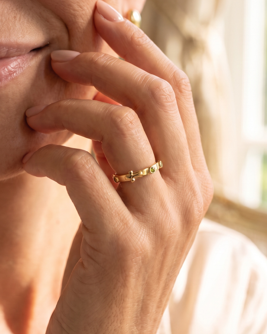The Assunta Ring - 14k Gold Vermeil