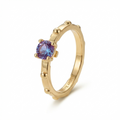 Alexandrite June - Solitaire Birthstone Collection