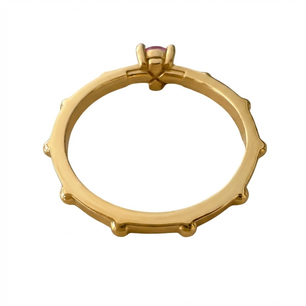 Garnet January - Solitaire Birthstone Collection