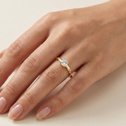 Diamond April - Solitaire Birthstone Collection