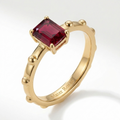 Ruby July - Solitaire Birthstone Collection