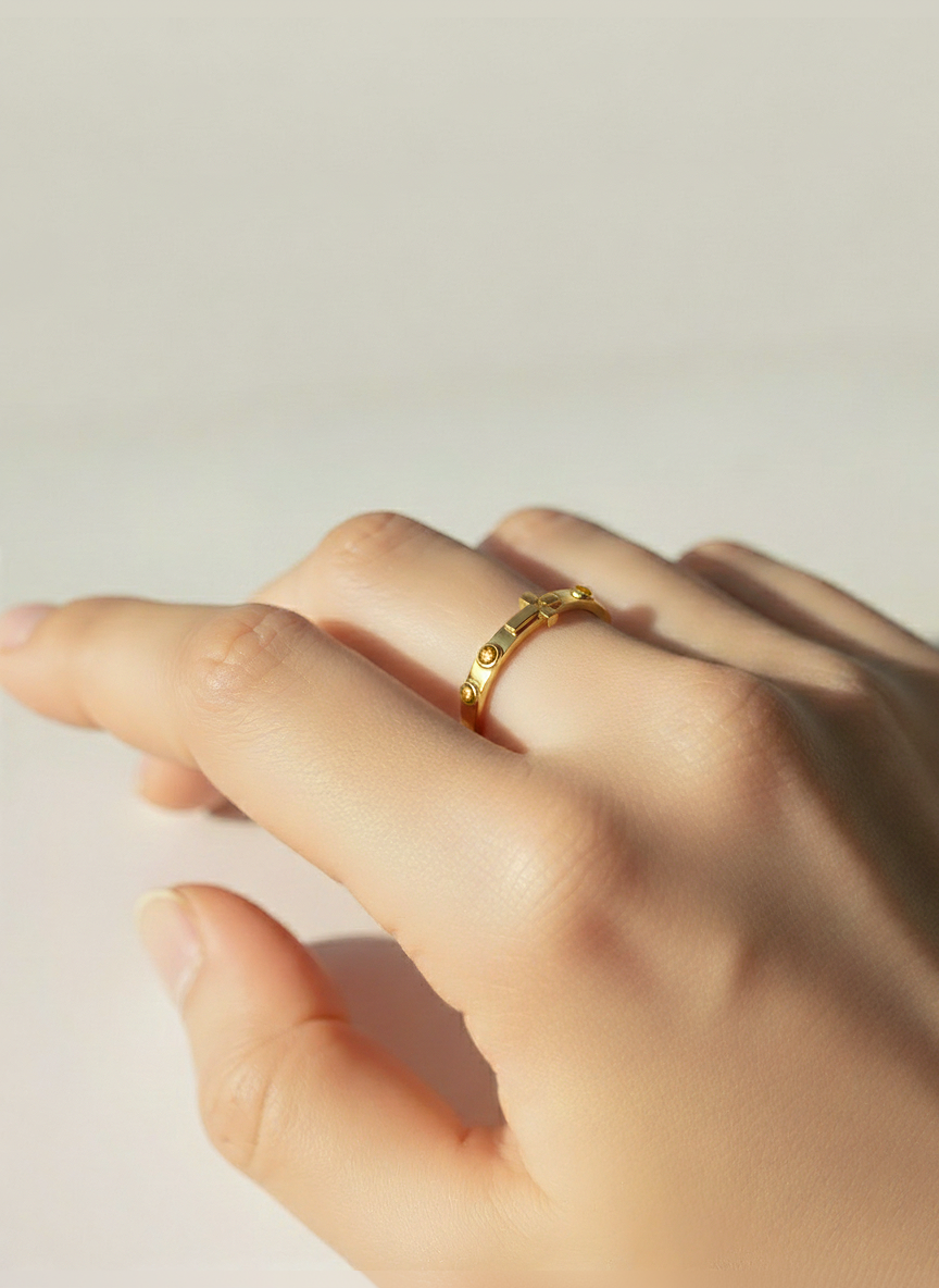 The Chinita Ring - 14k Gold Vermeil