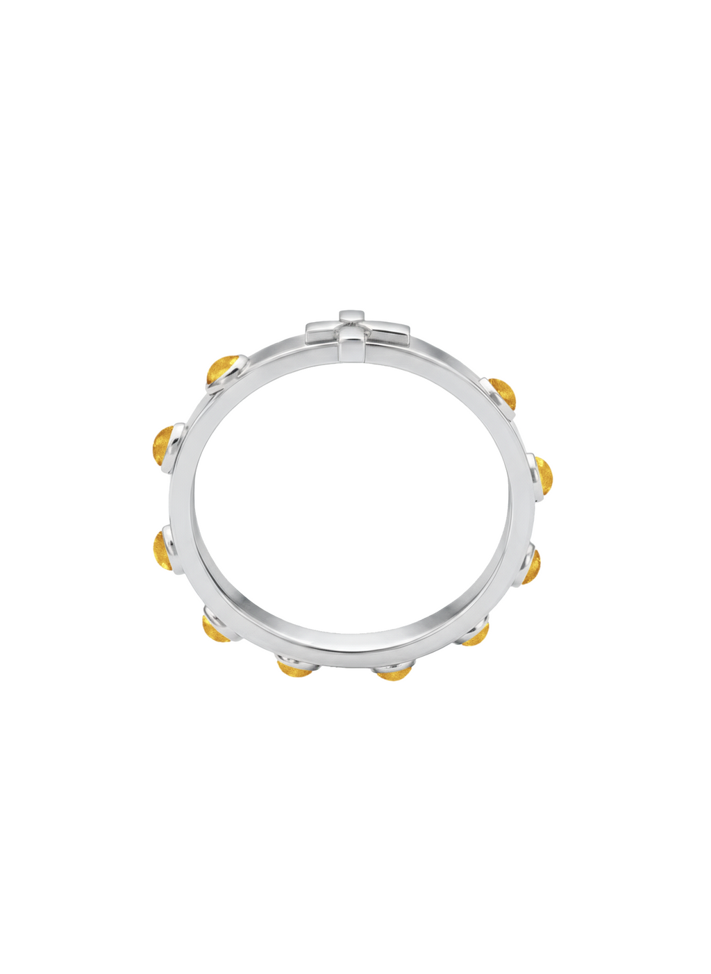 The Chinita Ring - Rhodium-covered Sterling Silver