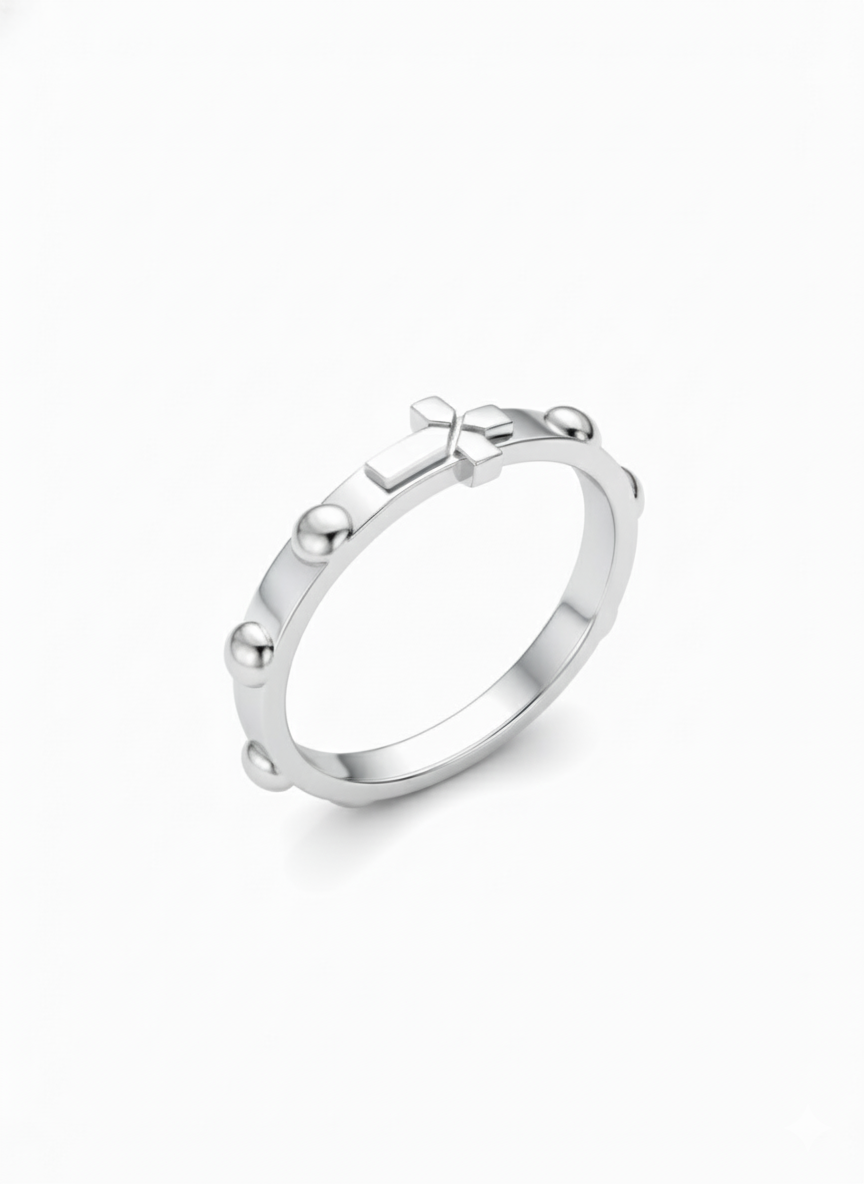 The Classic Ring — 14k Solid White Gold