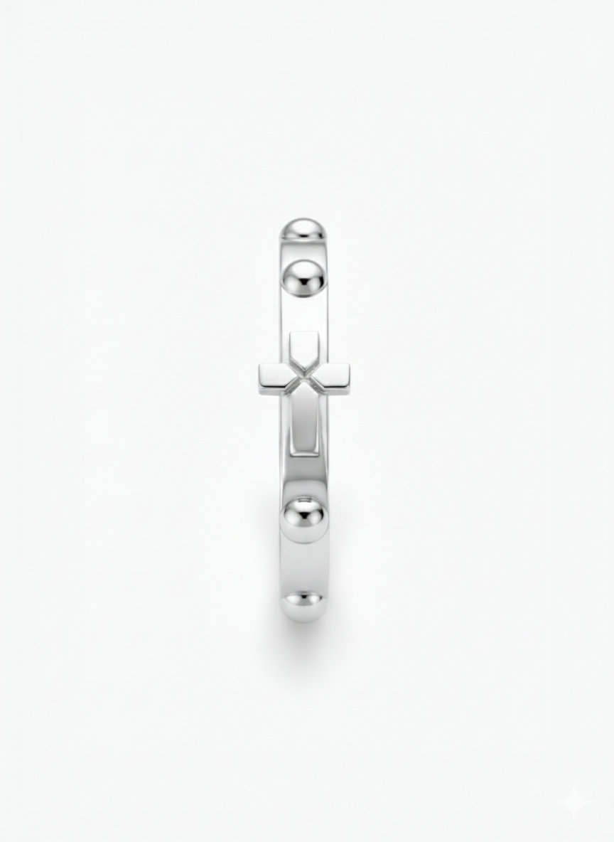 The Classic Ring — 14k Solid White Gold