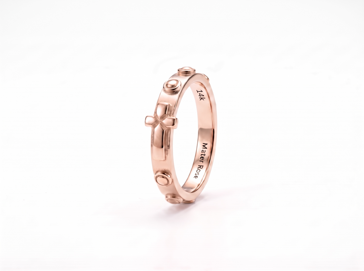 The Classic Ring — 14k Solid Rose Gold