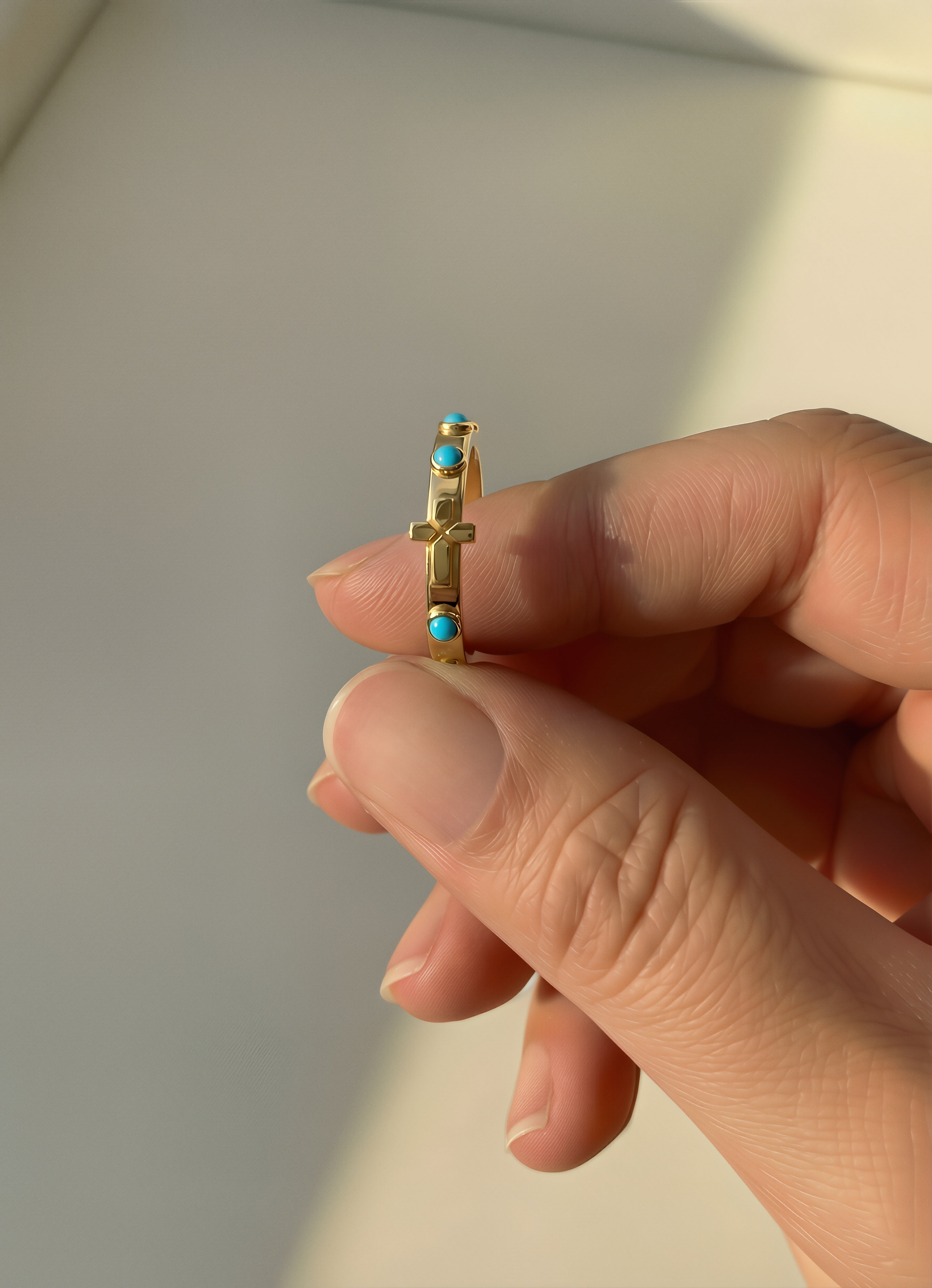 The Guadalupe Ring - 14k Gold Vermeil