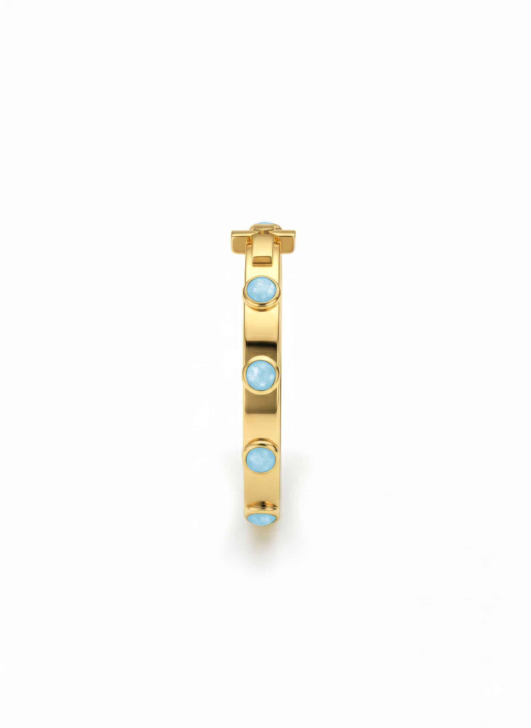 The Immaculate Ring - 14k Gold Vermeil and Immaculate Blue