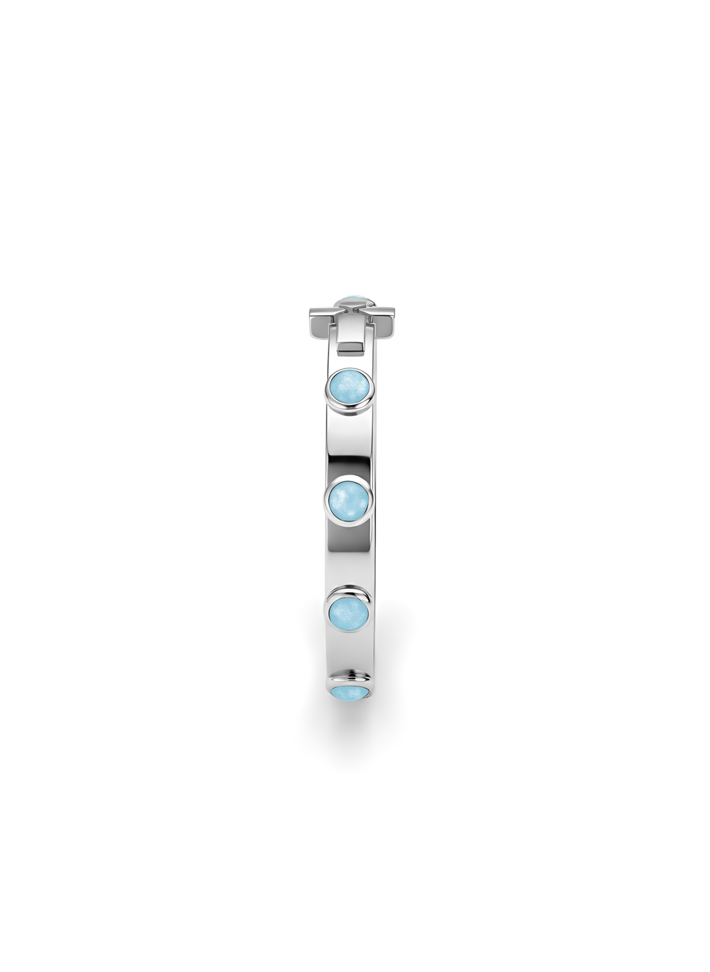 The Immaculate Ring - Rhodium covered Sterling Silver