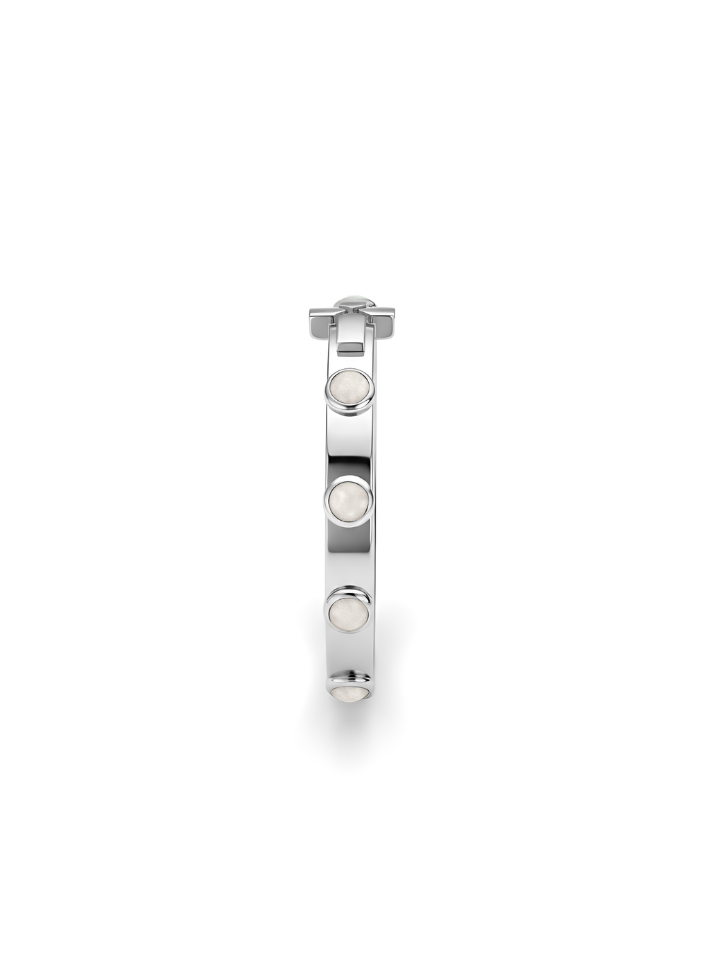 The Milagrosa Ring - Rhodium-plated Sterling Silver
