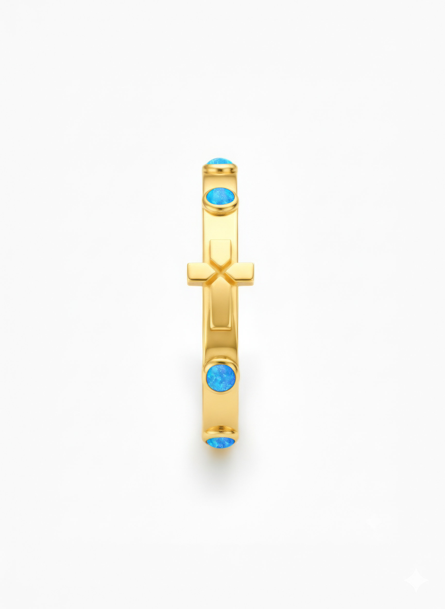 The Rosaria Ring - 14k Gold Vermeil