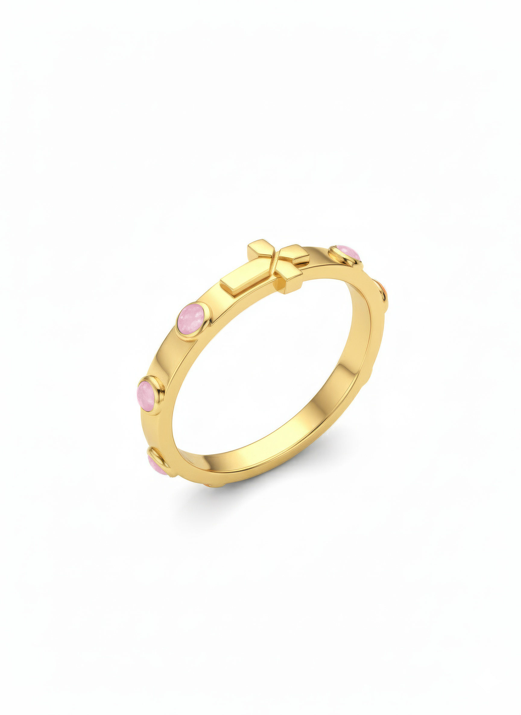The Sacred Heart Ring - 14k Gold Vermeil