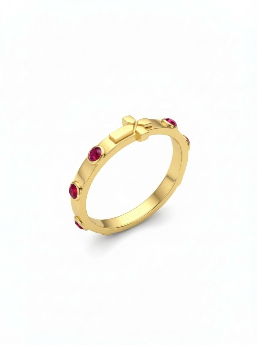 The Sorrows Ring - 14k Gold Vermeil