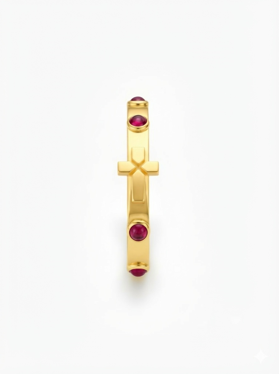 The Sorrows Ring - 14k Gold Vermeil